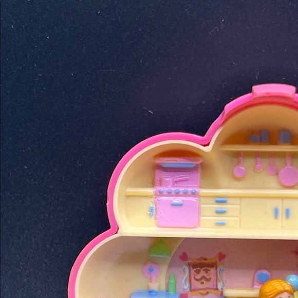 Jouet Polly Pocket vintage Mr Fry's Restaurant Bluebird + 1 personnage – La Roue du Passé